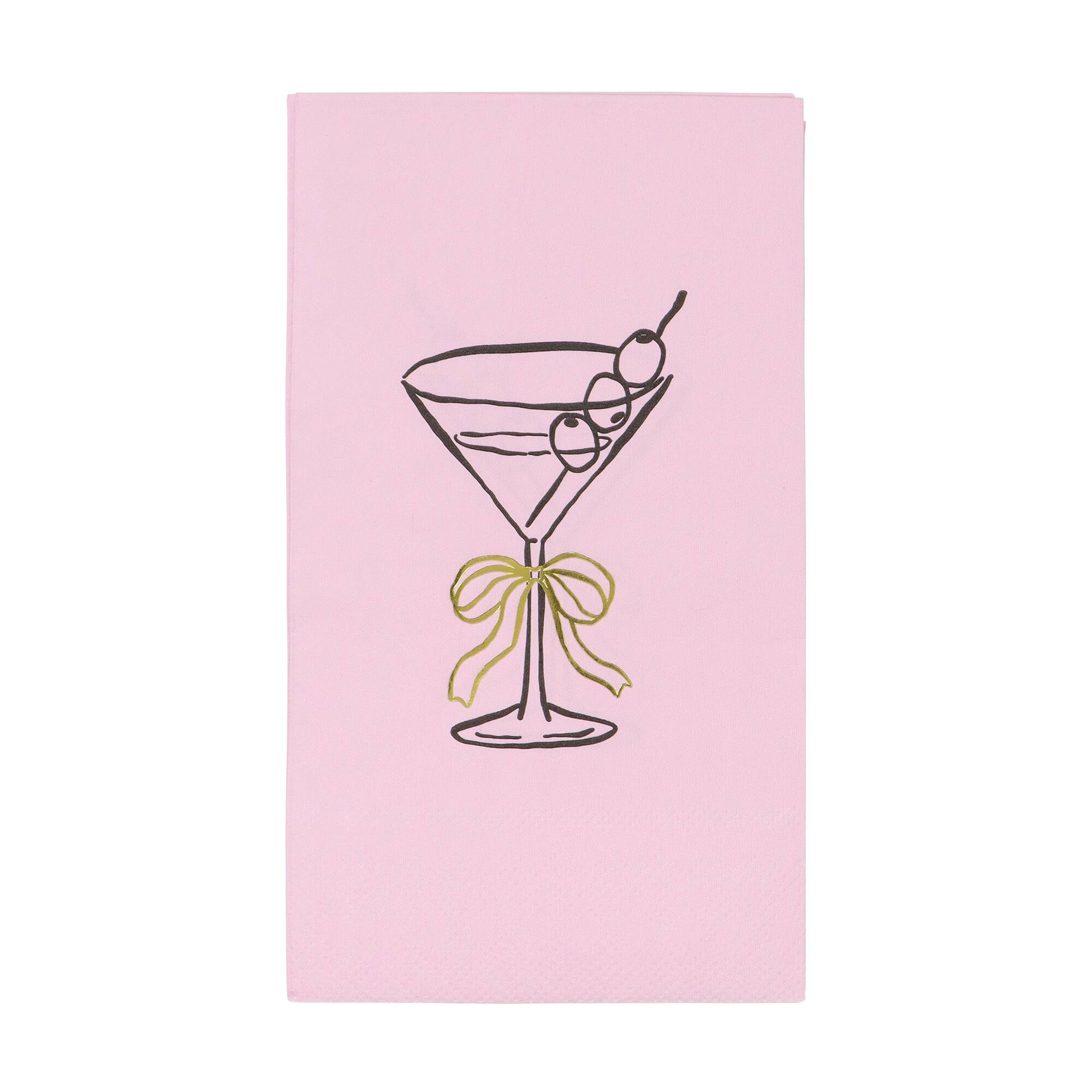 Pink Tini Bit Older Paper Guest Napkins, 20ct. by Celebrate It™
